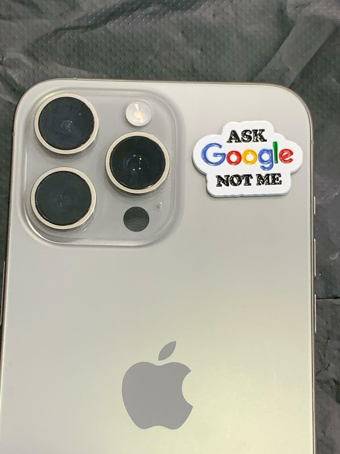 ASK Google NOTME image 0