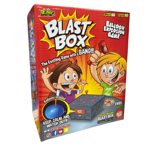 Balloon Blast Box Game for Family Gatherings image 0