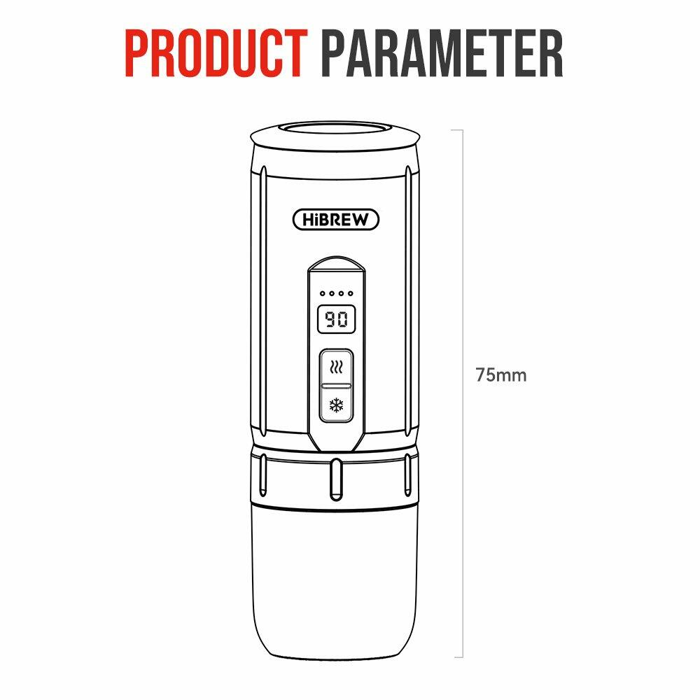 HiBREW H4C - Wireless Coffee Maker with Detachable Battery image 19