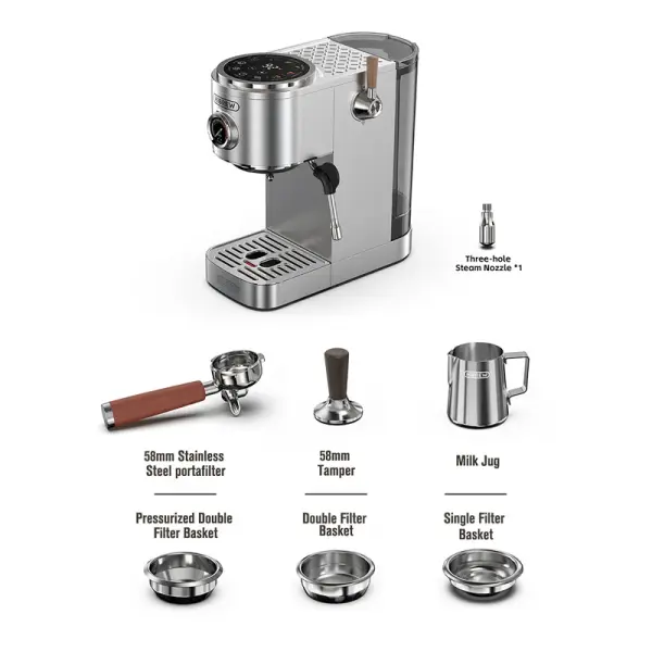 HiBREW H13 Coffee espresso machine - white image 11