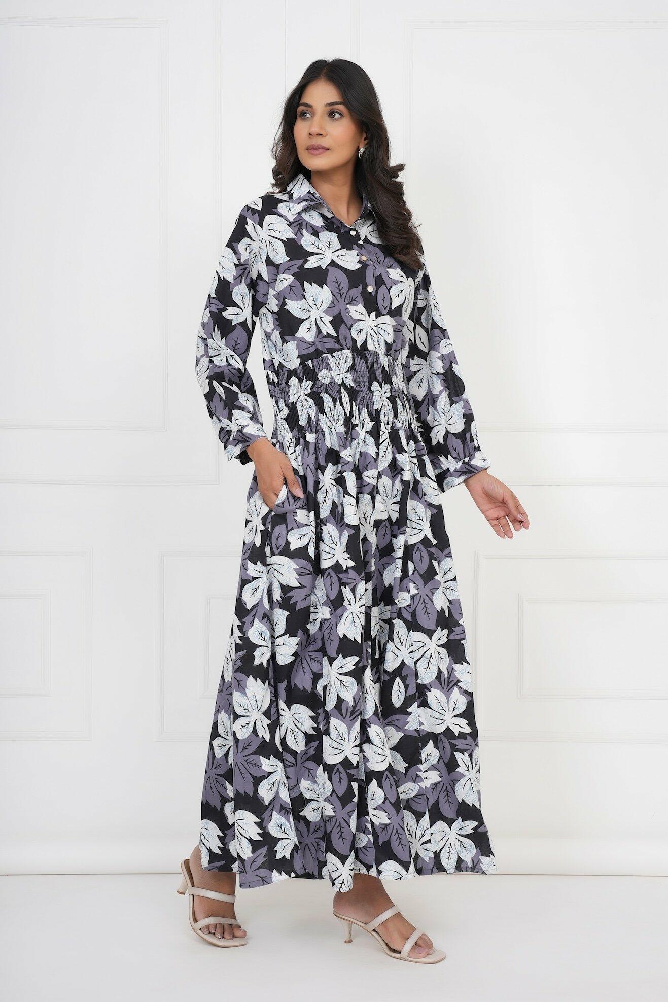 Classic Shirt Dress - Black image 2
