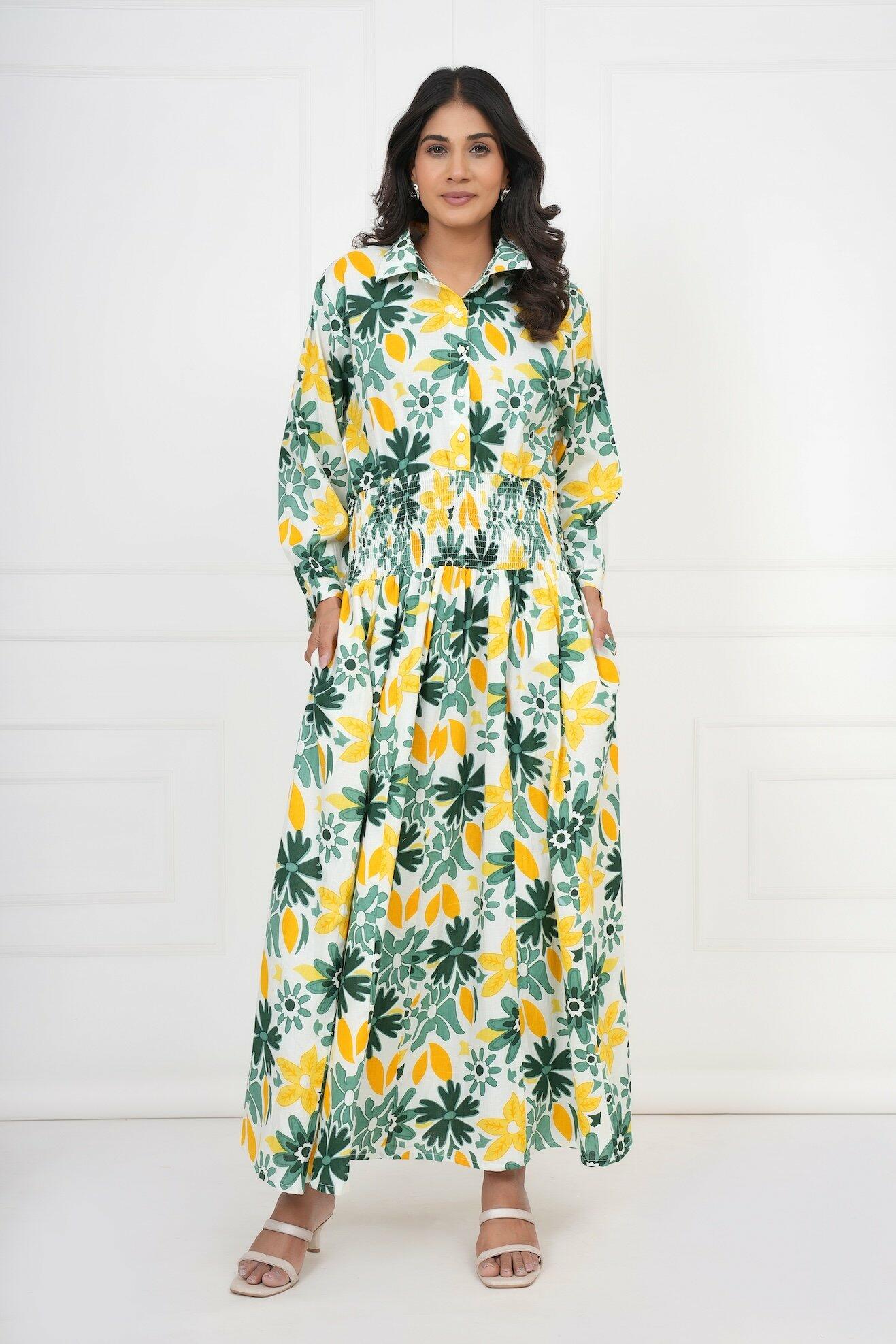 Classic Shirt Dress - White image 0