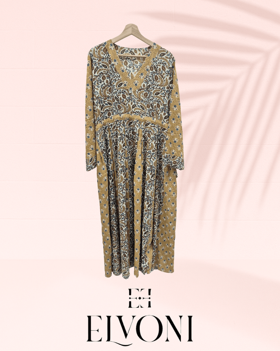 One-Piece Dress - Yellow image 0