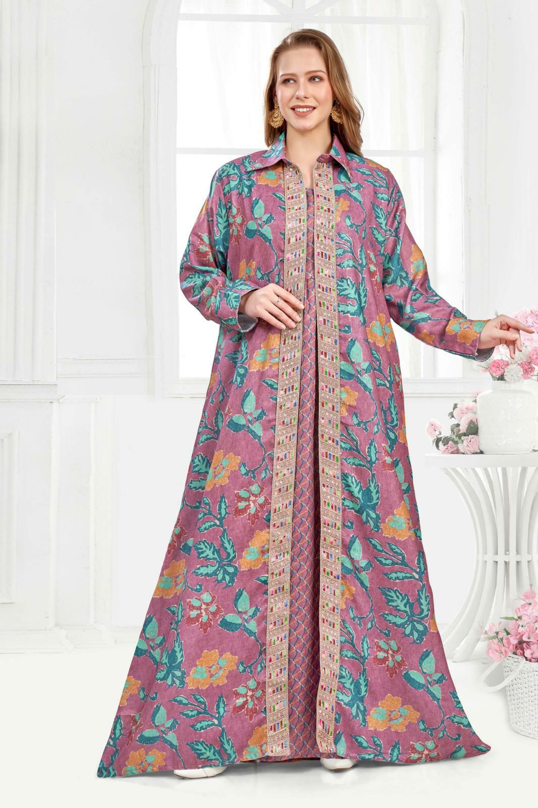 Linen Dress Set  - Pink image 0