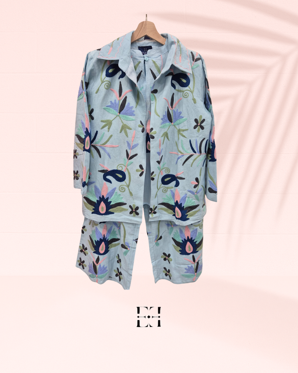 Trinity Co-Ord Set - Light Blue image 0