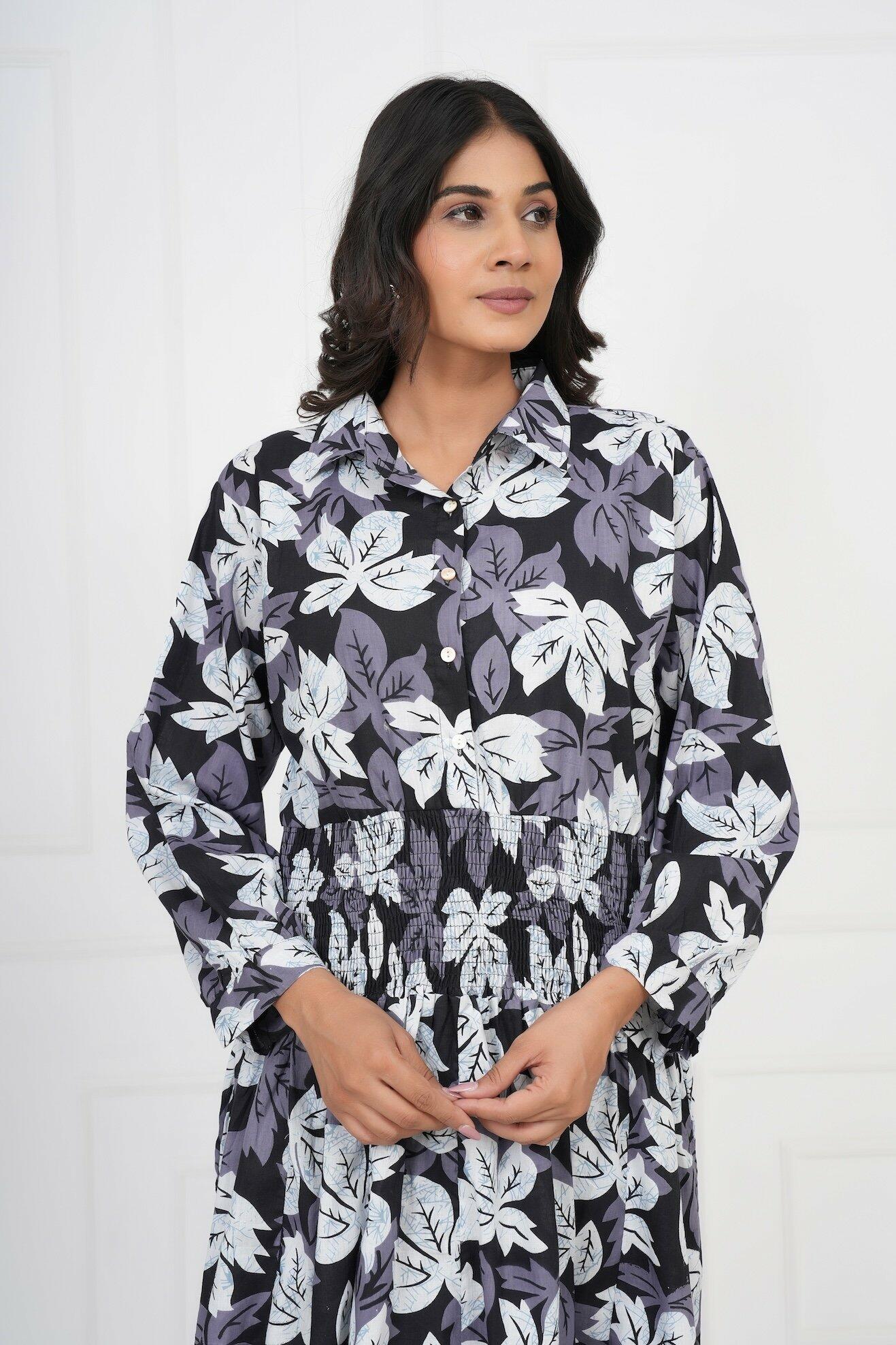 Classic Shirt Dress - Black image 7