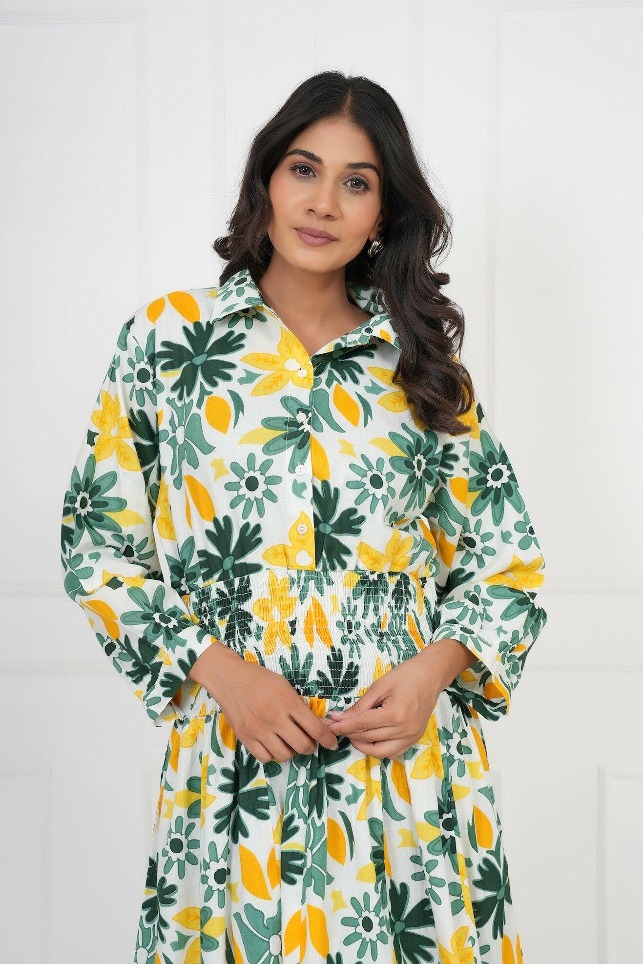 Classic Shirt Dress - White image 8