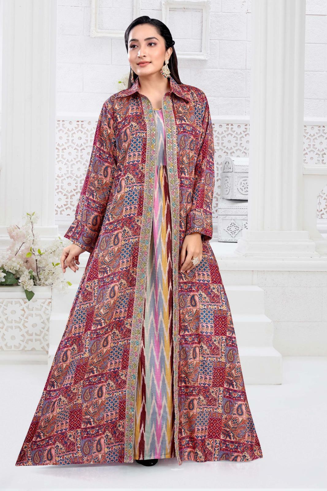Linen Dress Set  - Red image 0