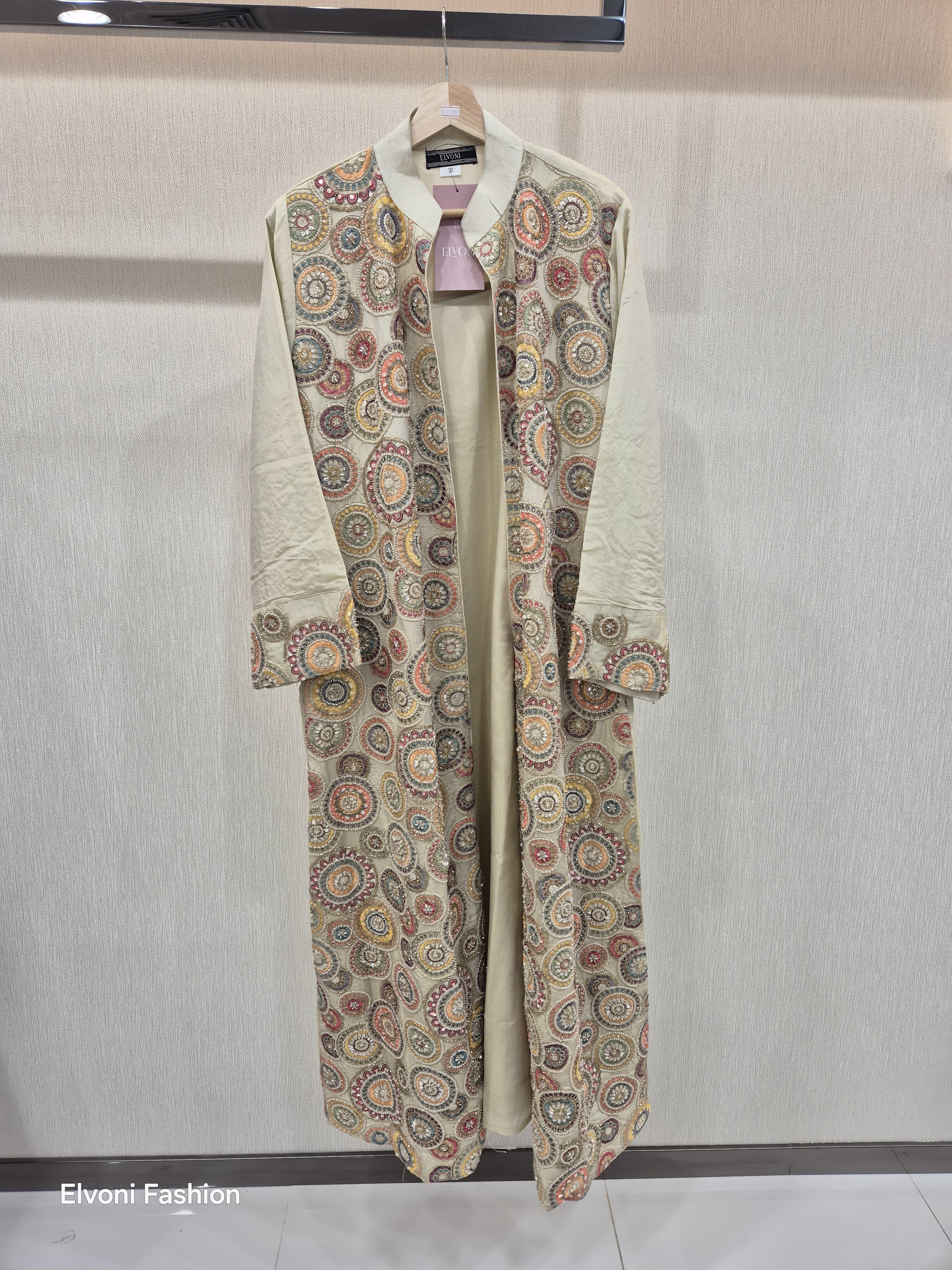 Hand-Embroidered Jacket – Lune image 0