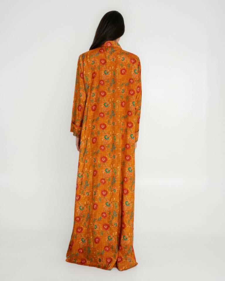 Cotton Sateen Dress Set - Yellow image 3