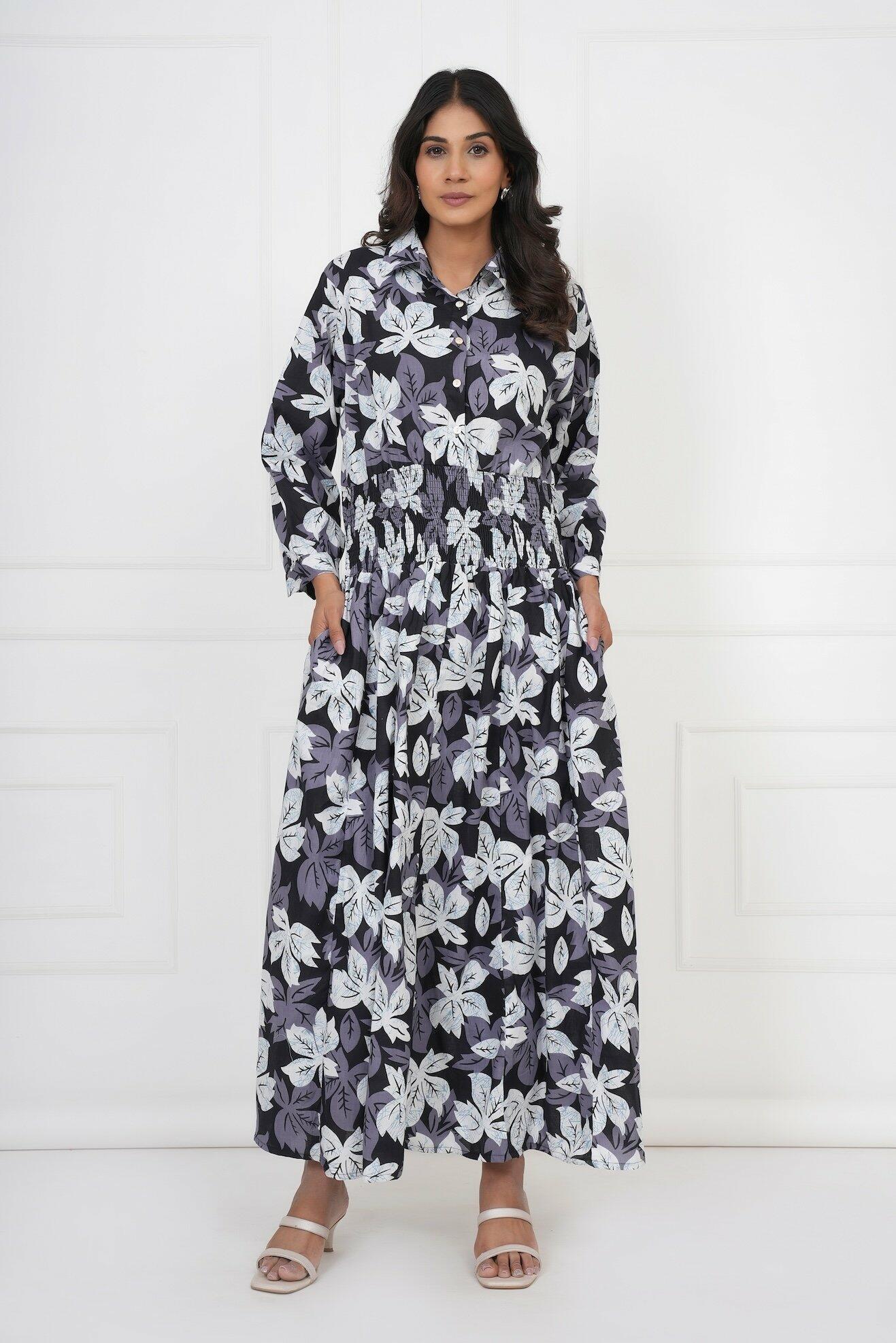 Classic Shirt Dress - Black image 0