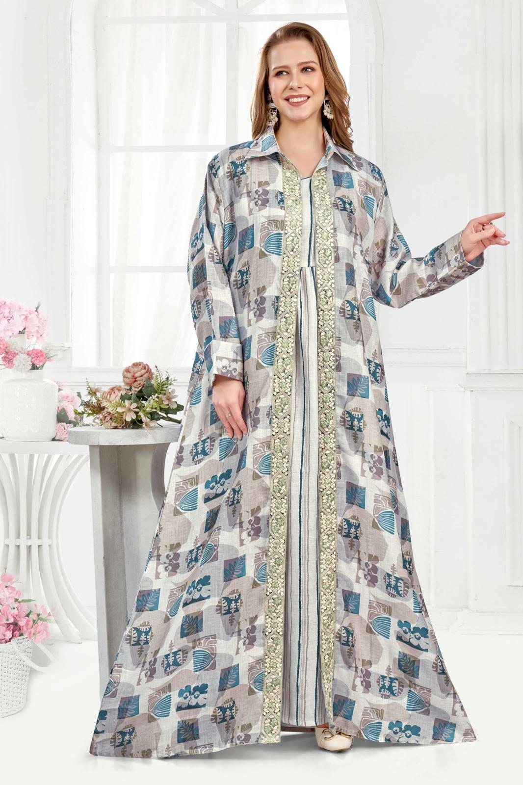 Linen Dress Set  - Beige image 0