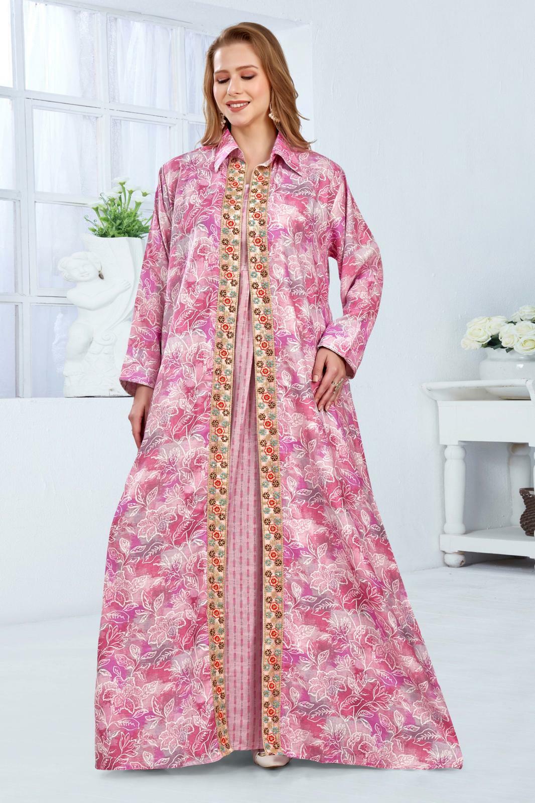 Cotton Dress Set - Pink image 0