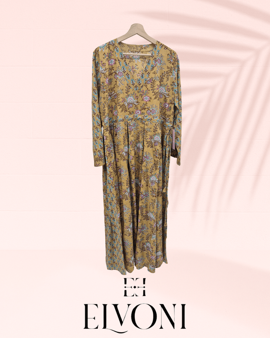 One-Piece Dress - Yellow image 0