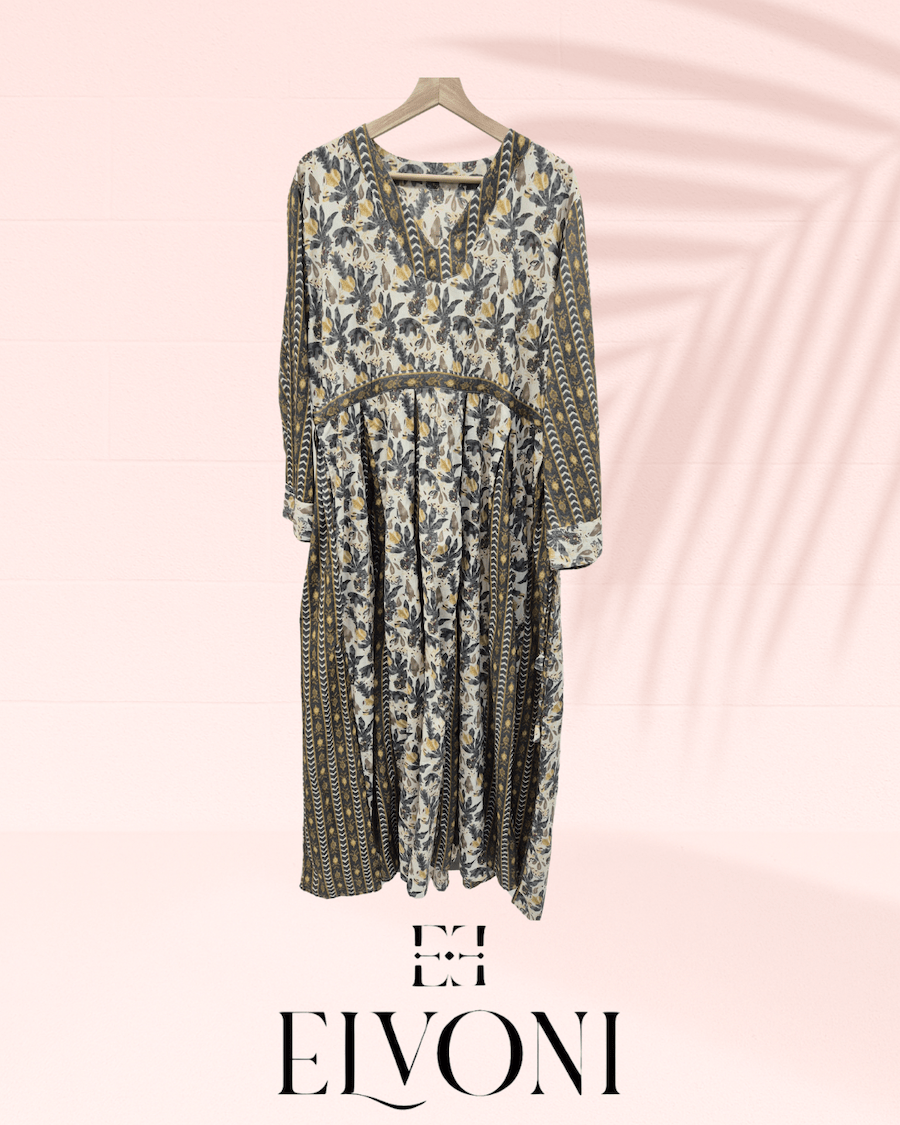 One-Piece Dress - Yellow image 0