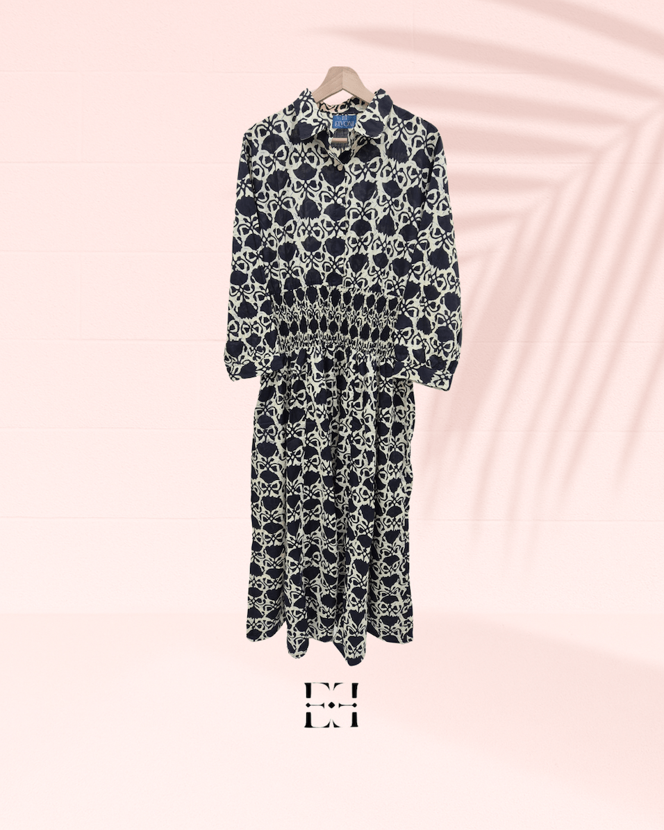 Classic Shirt Dress - Black image 0
