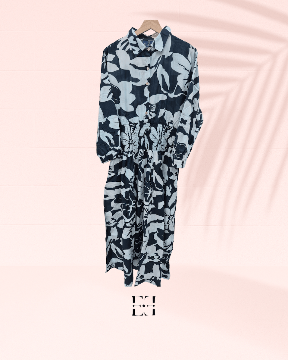 Classic Shirt Dress - Green image 0