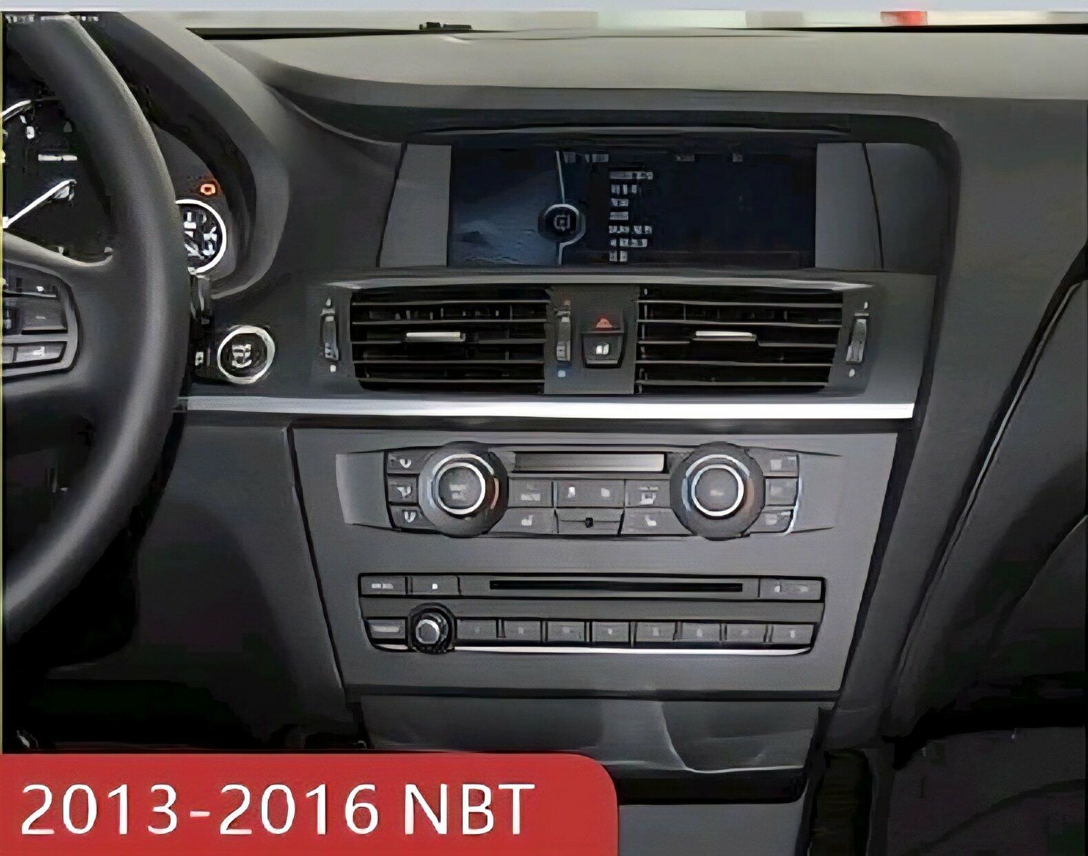 شاشه اندرويد BMW X3 2013-2015 F25 نظام NBT ذاكرة (RAM) سعة 4 جيجابايت وذاكرة  (ROM) سعة 64 جيجابايت image 1