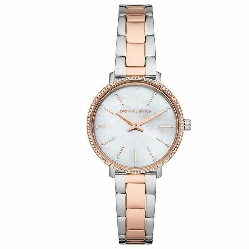 Michael Kors Silver X Gold Metal White dial image 0