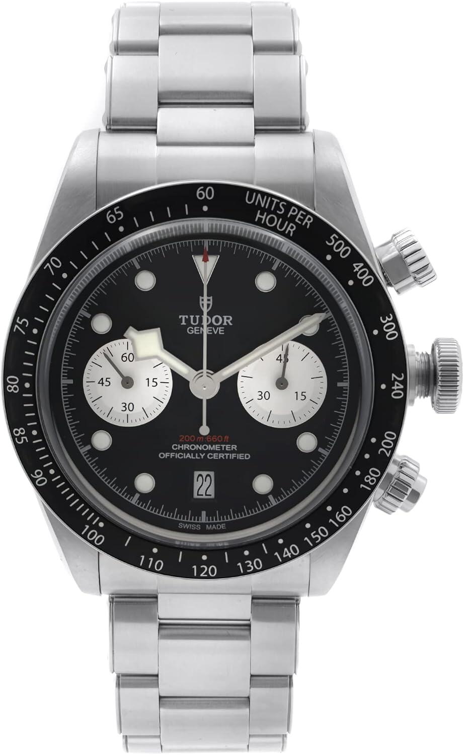 TUDOR BLACK BAY CRONOGRAPH - BLACK DIAL - MQ  image 0