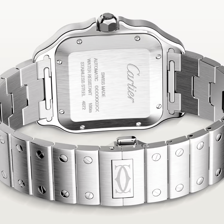 Cartier Santos metal grey dial image 3