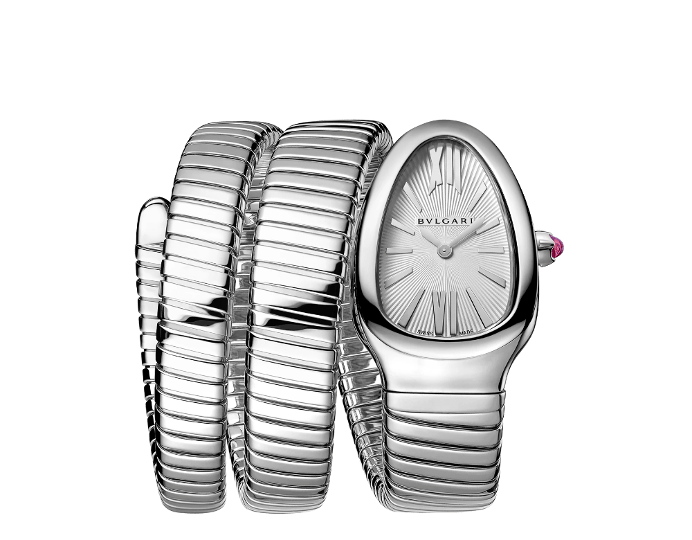 BVLGARI SNAKE SILVER (WHITE) image 0