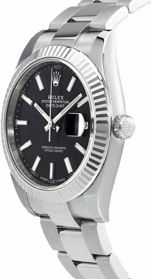 ROLEX DATEJUST BLACK DIAL (J) Z - R image 1