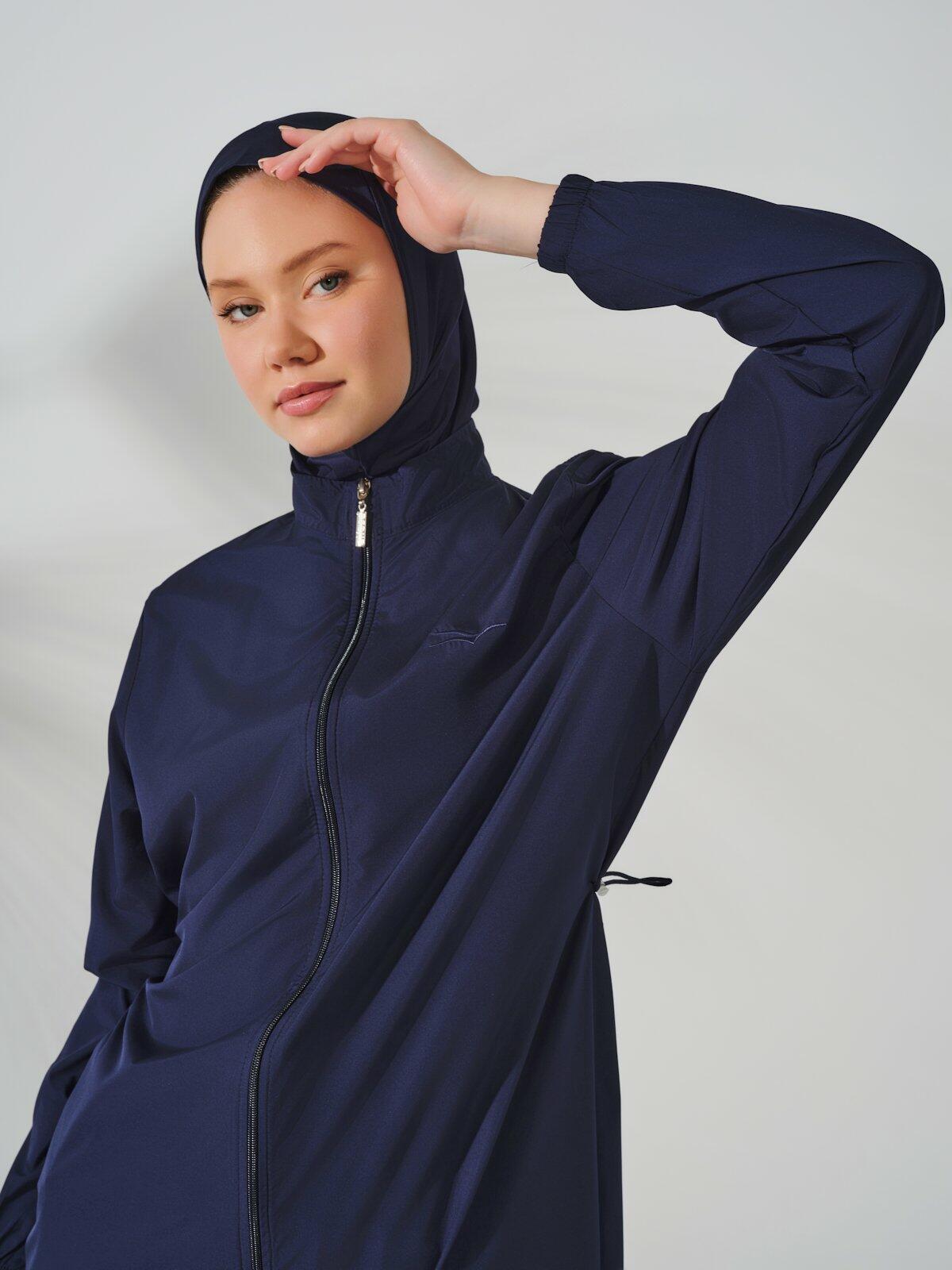 8008-hijab full-Navy image 0