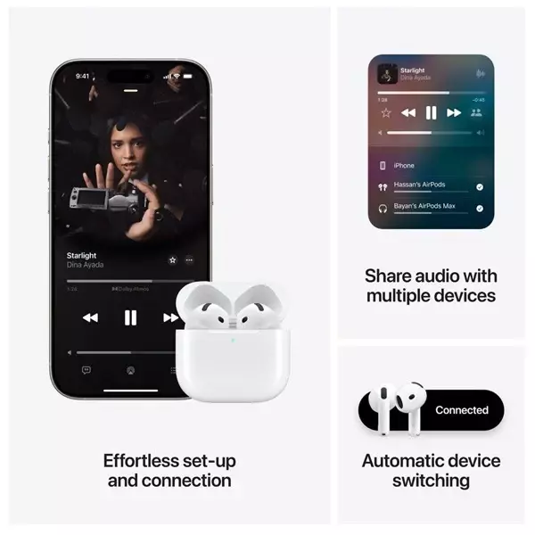 Apple Airpods 4 | White image 3