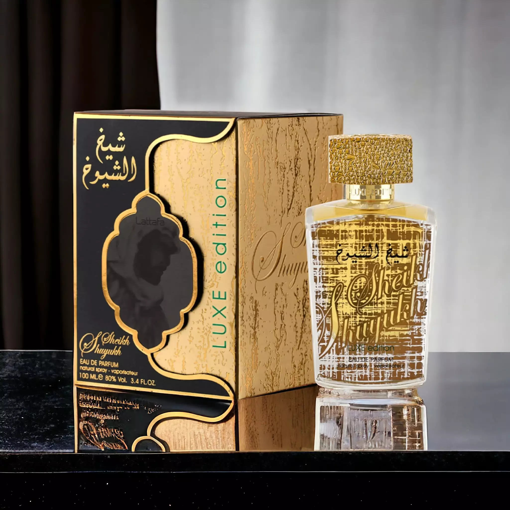 عطر شيخ الشيوخ من لطافة او دى بارفان للجنسين 100 مل image 0