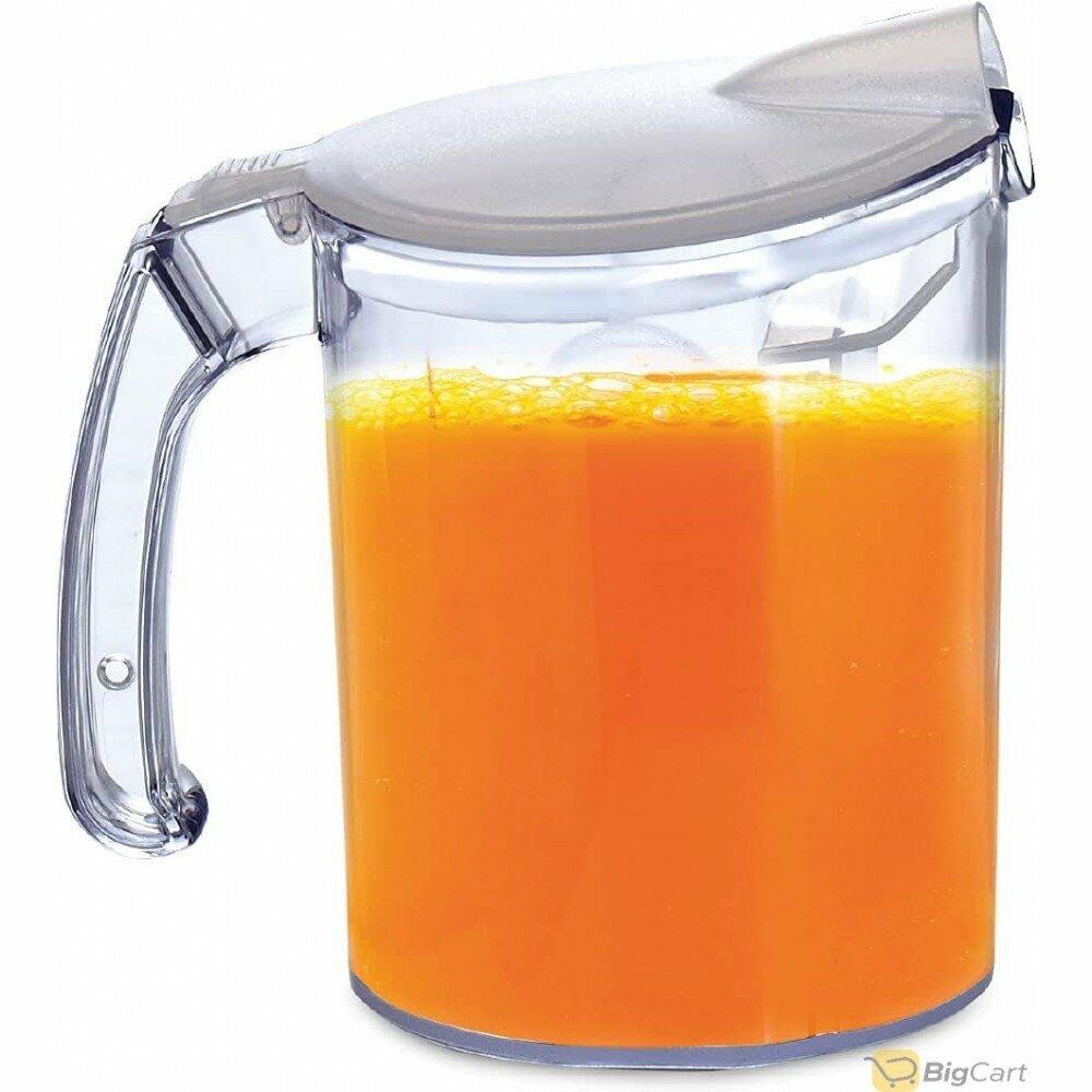 Clikon juicer with automatic overheat protection, 2-speed functions, shock-resistant body, 800 watts, two-year warranty (2) CK2629 Silver/Black image 5