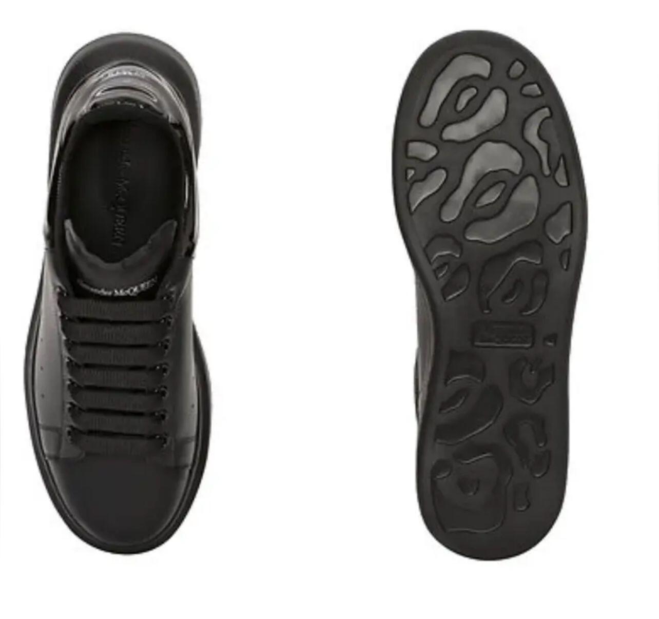 Alexander Mcqueen Oversized - Black Gloss Heel-39