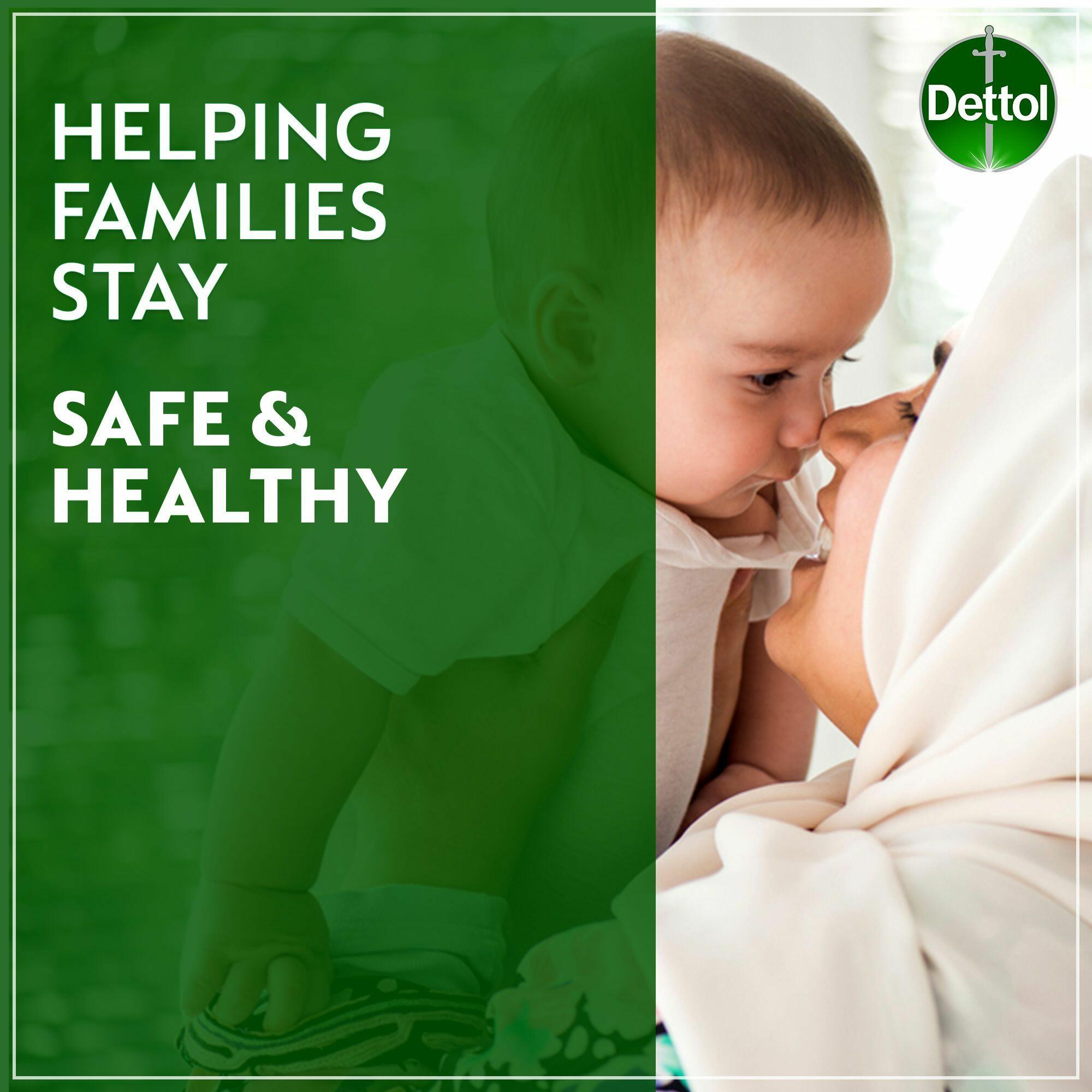Dettol Original Antibacterial Skin Wipes for Use on Hands, Face, Neck, 20 Count image 5