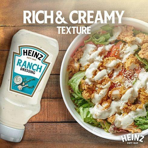 heinz ranch dressing Heinz Ranch Dressing, Dip & Squeeze, 500/21.2 g Case (Packet), 23.3 LB