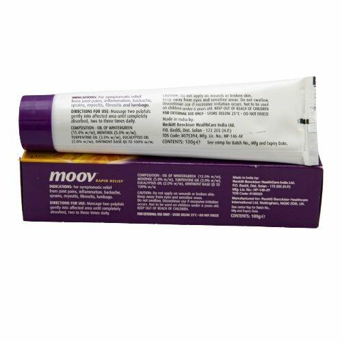 Moov Rapid Relief Ointment, 100g image 1