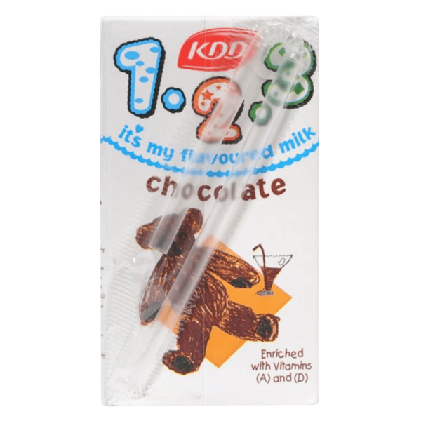 KDD Kids UHT Chocolate Flavoured Milk, 125ml