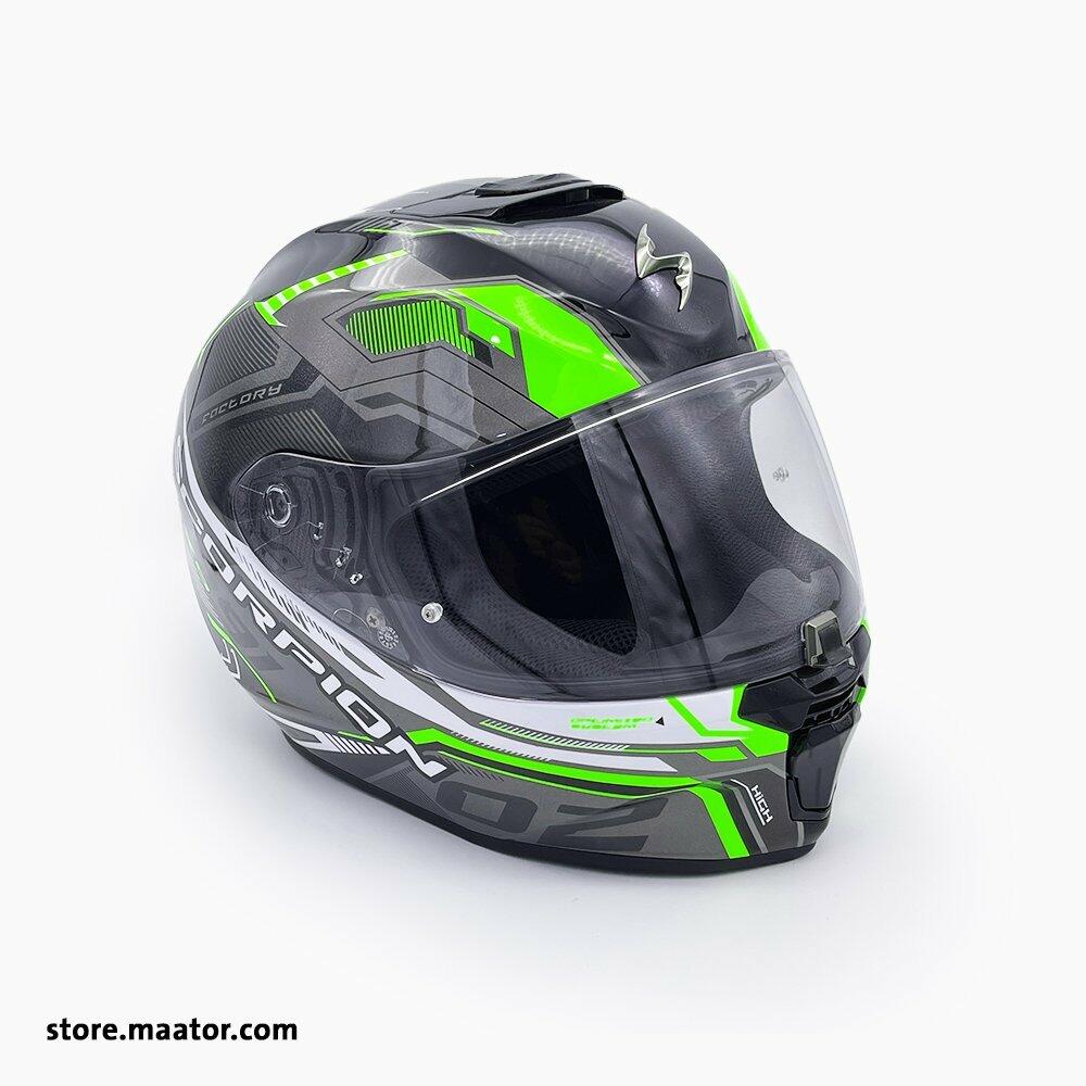 خوذه SCORPION EXO-391 فسفوري  image 5