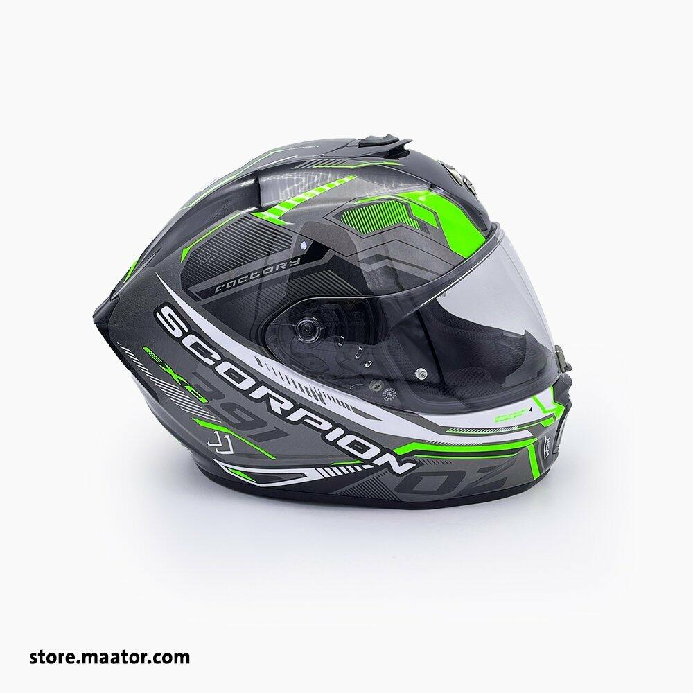 خوذه SCORPION EXO-391 فسفوري  image 4