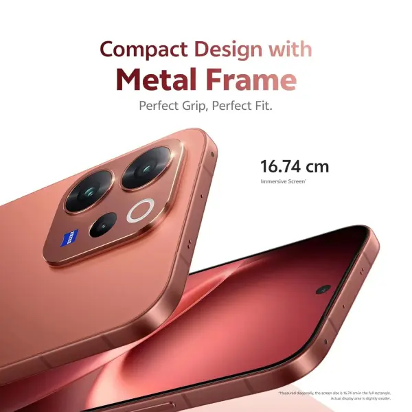 Vivo V70 - 12GB RAM - 256GB  5G - Brown image 4