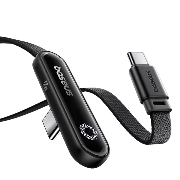 Baseus MVP 3 Fast Charging Cable USB-C to USB-C 100W 2m Cosmic Black image 1