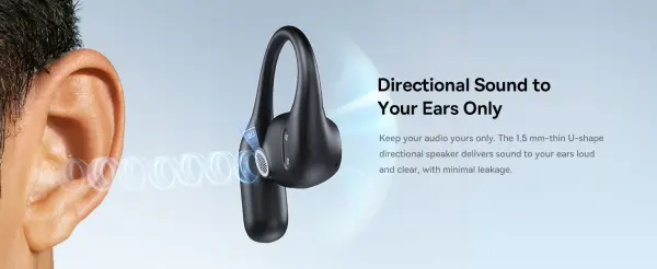 Eli 2i Fit Open-Ear TWS Earbuds Black image 7