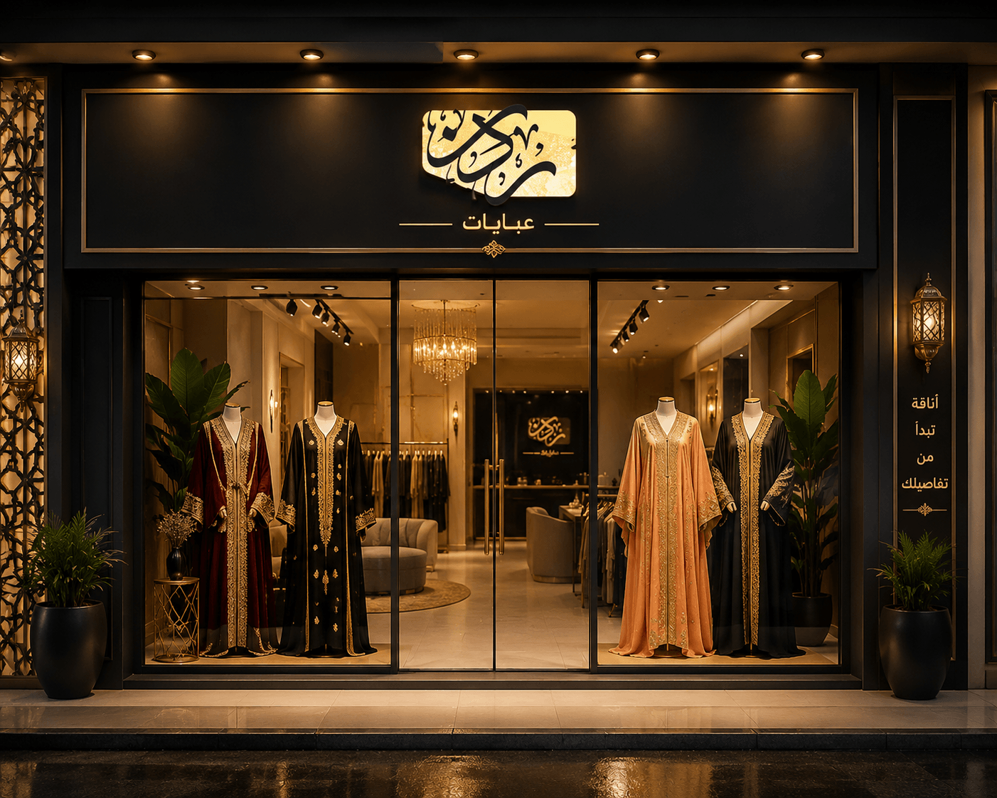واجهة البوتيك