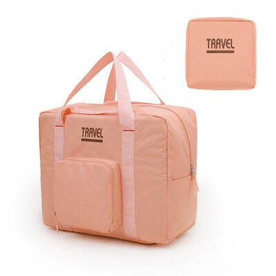 Foldable Travel Handbag-Pink image 0