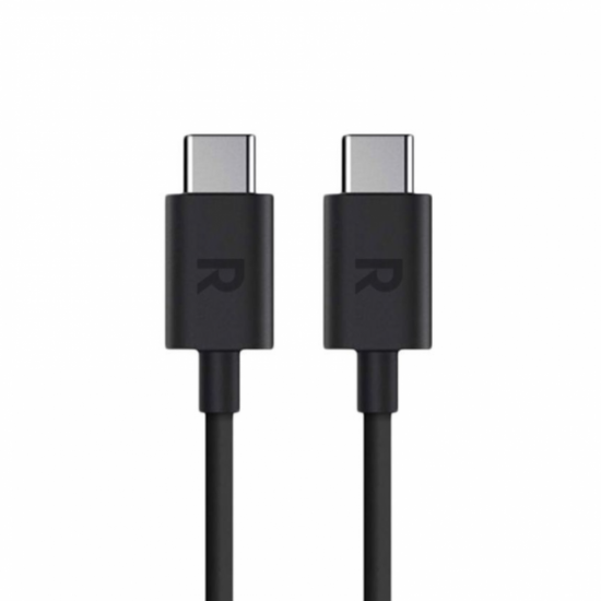 RAVPOWER Charge & Sync Type-C to Type-C Cable 2M - Black image 1