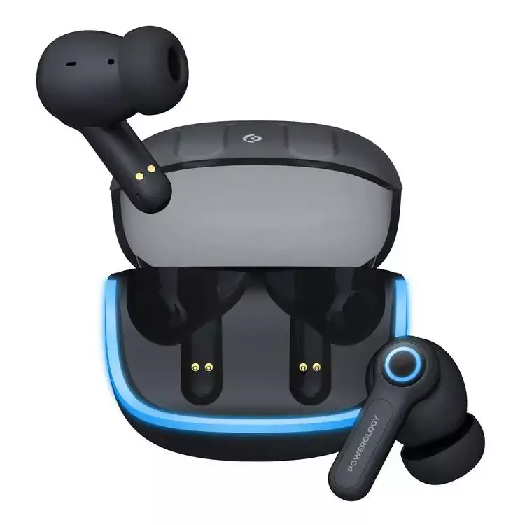Powerology Quad Mic ENC True Wireless Earbuds image 4