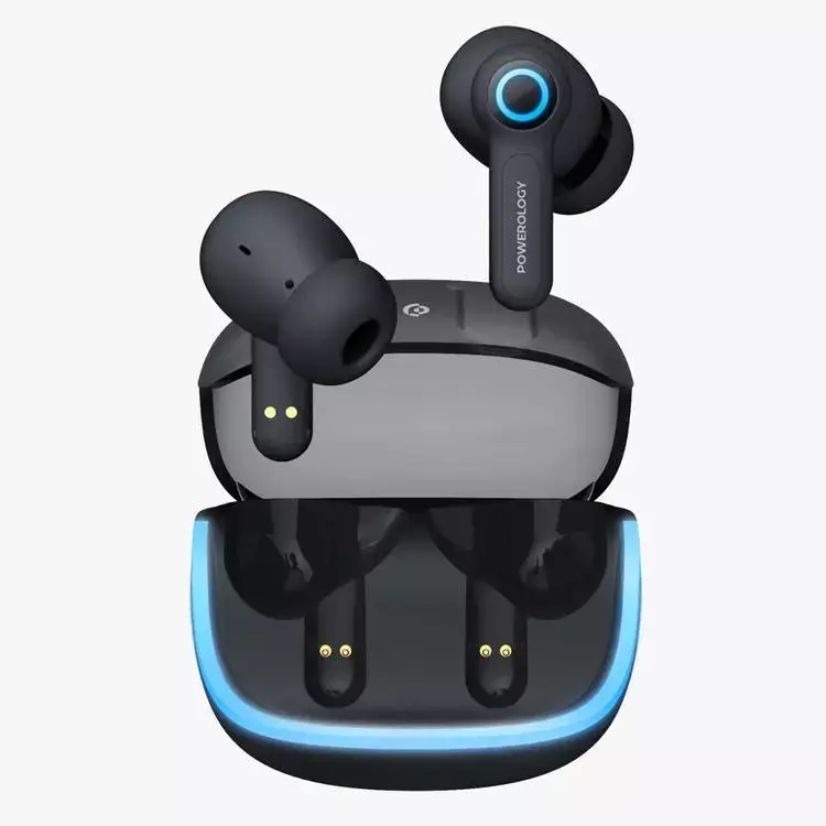 Powerology Quad Mic ENC True Wireless Earbuds image 3