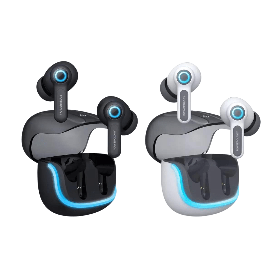 Powerology Quad Mic ENC True Wireless Earbuds image 0