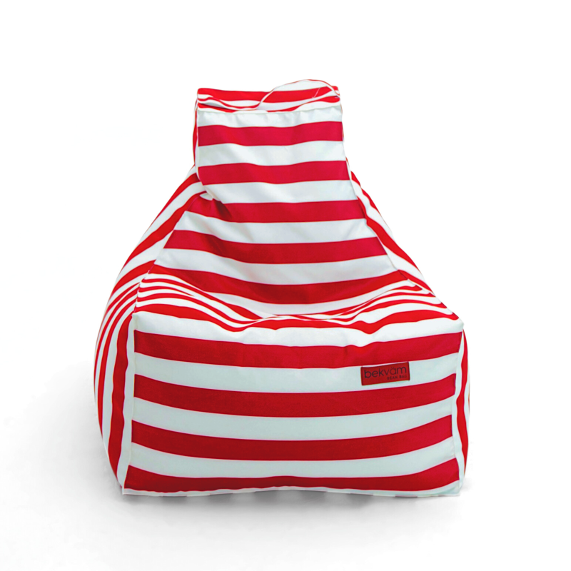 Luxe Bean Bag-red image 0