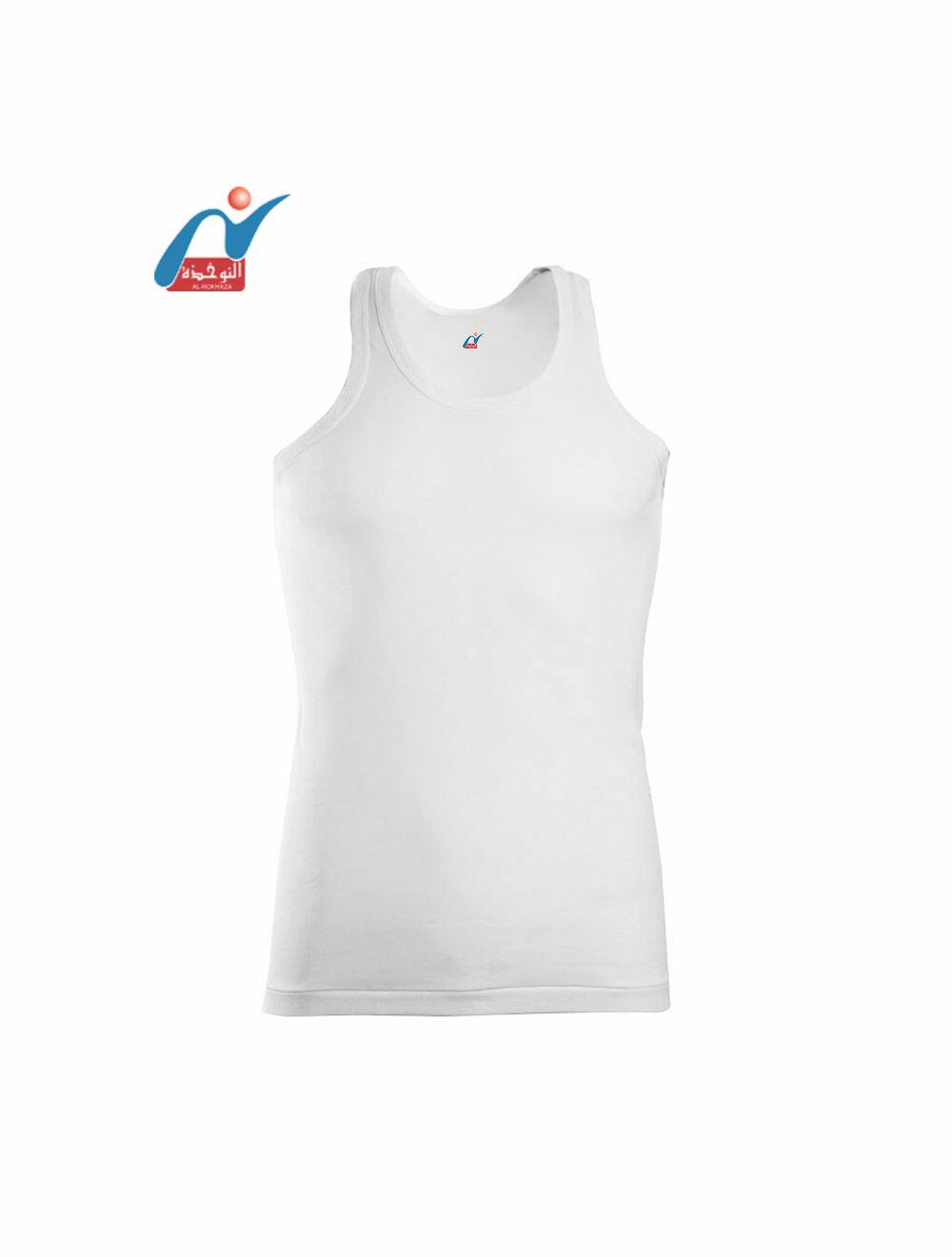 فانيلا علاق النوخذة ابيض رجالى-XXXL-White image 0